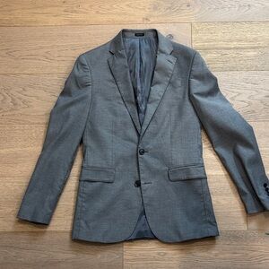 Men's Gray Slim Fit Blazer